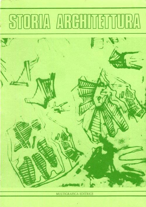 Storia architettura. Anno VII. Numeri 1-2. Gennaio-dicembre 1984 - copertina