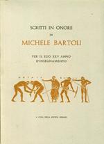 Scritti in Onore di Michele Bartoli, per il Suo XXV Anno d'Insegnamento
