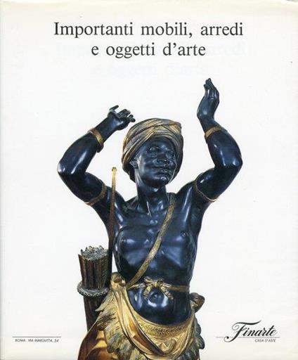 Importanti Mobili, Arredi e Oggetti d'Arte. Marzo 1991 - copertina