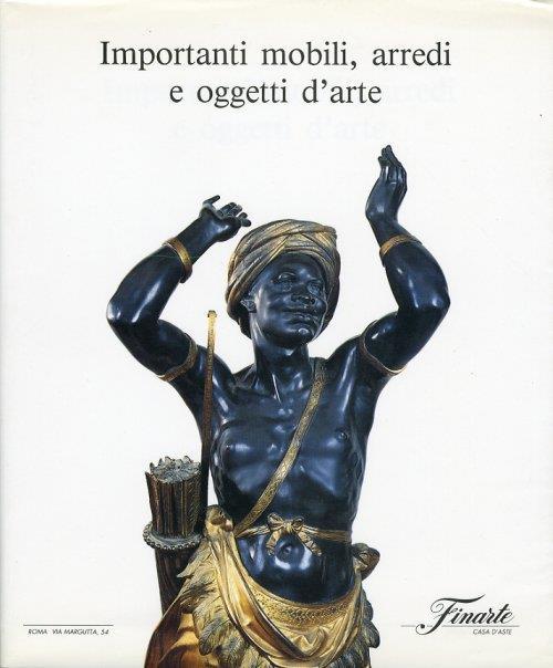 Importanti Mobili, Arredi e Oggetti d'Arte. Marzo 1991 - copertina