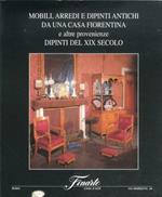 Mobili, arredi e dipinti antichi da una casa fiorentina e altre provenienze. Dipinti del XIX secolo. 3-4 giugno 1998