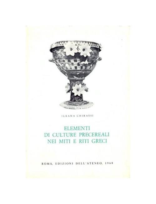 Elementi di culture precereali nei miti e riti greci - copertina