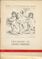 Incisioni di Giulio Carpioni. V settimana dei musei italiani- Marzo 1962