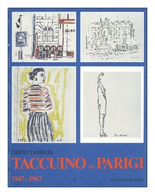 Orfeo Tamburi. Taccuino di Parigi. 1947-1967 - Nino Frank - copertina