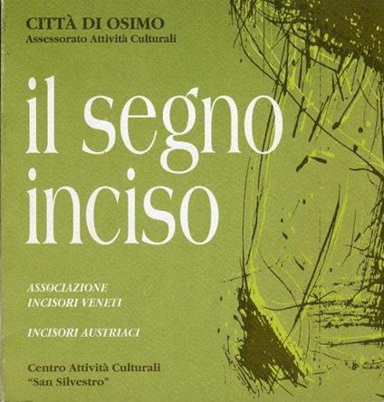 Il Segno Inciso - copertina