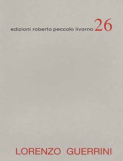 Lorenzo Guerrini. Sculture e carte - copertina