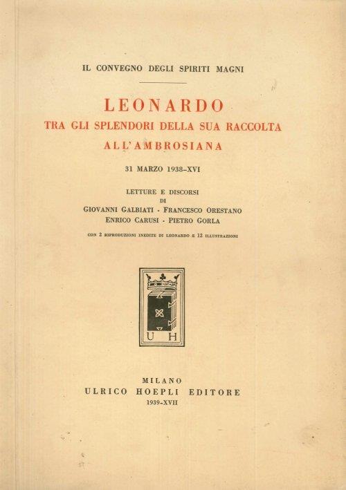 Leonardo tra gli splendori della sua raccolta all'Ambrosiana - copertina