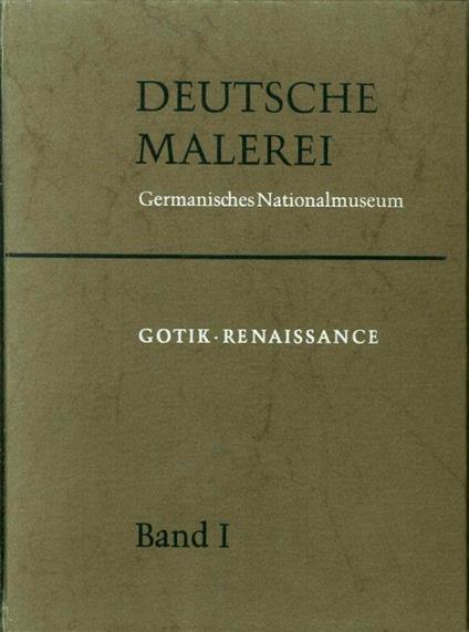 Deutsche Malerei. Germanisches Nationalmuseum - copertina