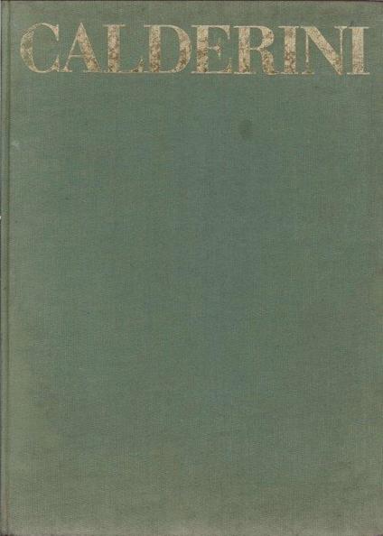 Via Emilia. Calderini - copertina