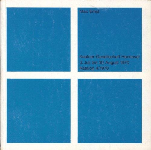 Kestner-Gesellschaft Hannover - Max Ernst - copertina