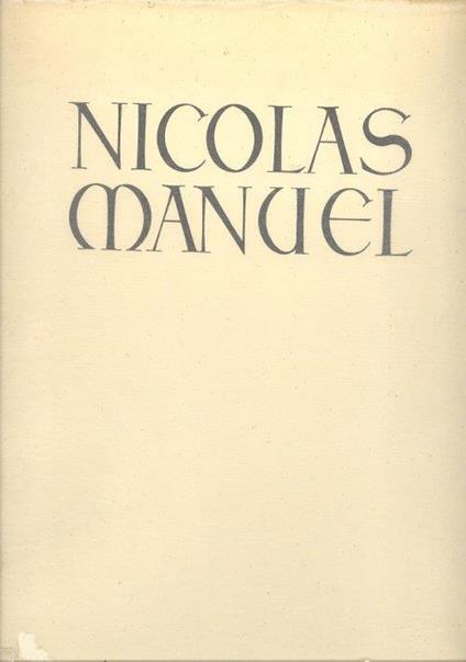 Nicolas Manuel - copertina