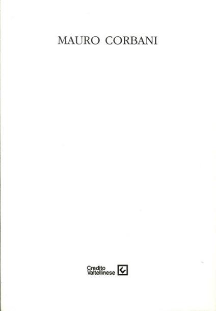 Mauro Corbani. Il Velo Lacerato - copertina