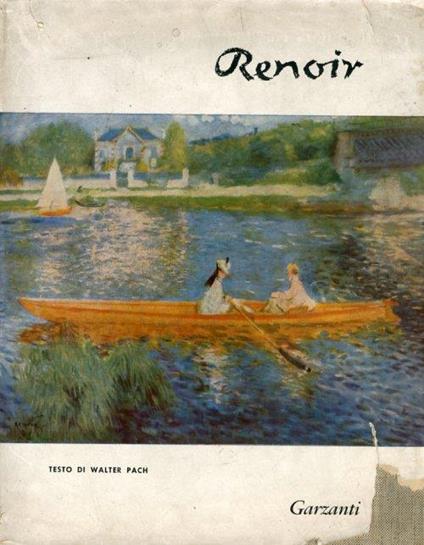 Pierre Auguste Renoir - Walter Pach - copertina