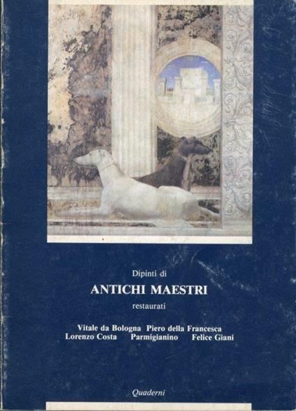 Dipinti di antichi maestri restaurati - copertina