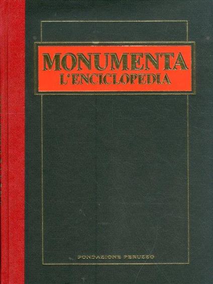 Monumenta. L'Enciclopedia. Vol.1 - copertina