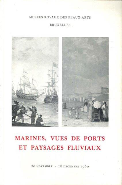 Marines, vues de ports et paysages fluviaux - copertina