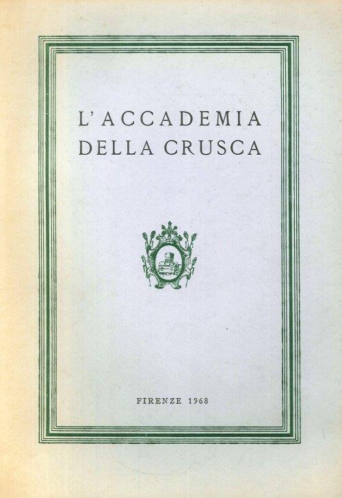 L' Accademia della Crusa - copertina