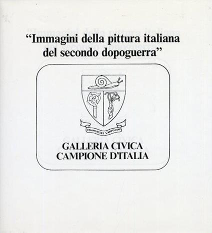 Immagini della pittura italiana del secondo dopoguerra - copertina