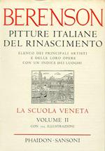 Pitture Italiane del Rinascimento. Elenco dei Principali Artisti e delle Loro Opere, con un Indice dei Luoghi. La Scuola Veneta