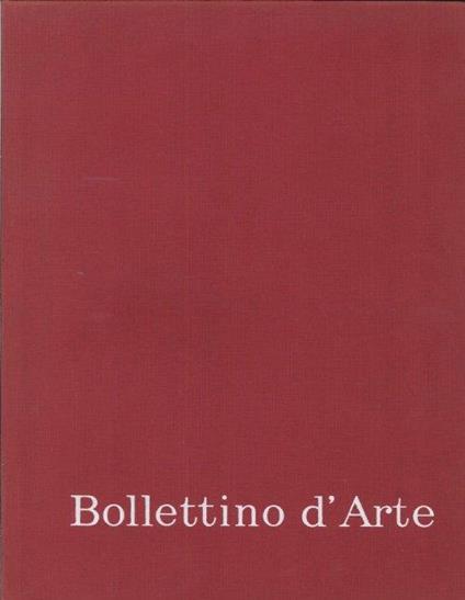 Bollettino d'Arte. Serie 5, Anno LVIII. 1973.1 - copertina