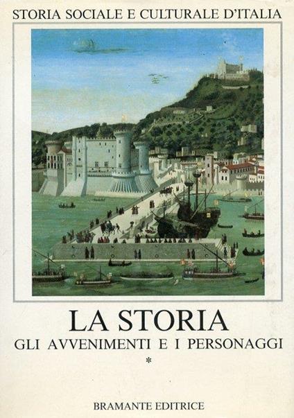 La Storia. Gli Avvenimenti e i Personaggi. 3 Tomi - copertina