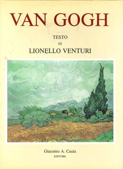 Van Gogh - Lionello Venturi - copertina