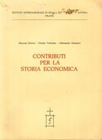 Contributi per la Storia Economica