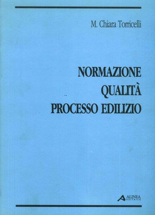 Normazione qualità processo edilizio - copertina