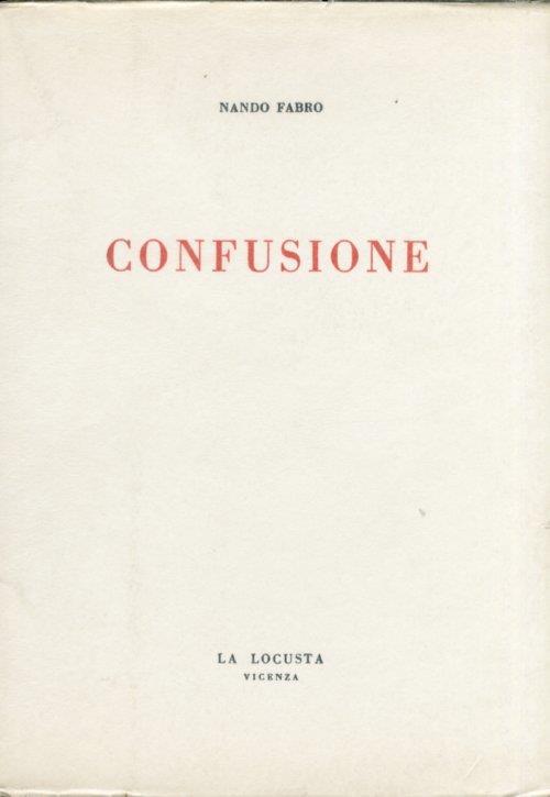 Confusione - Nando Fabro - copertina