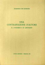 Una Contraffazione d'Autore. Il 