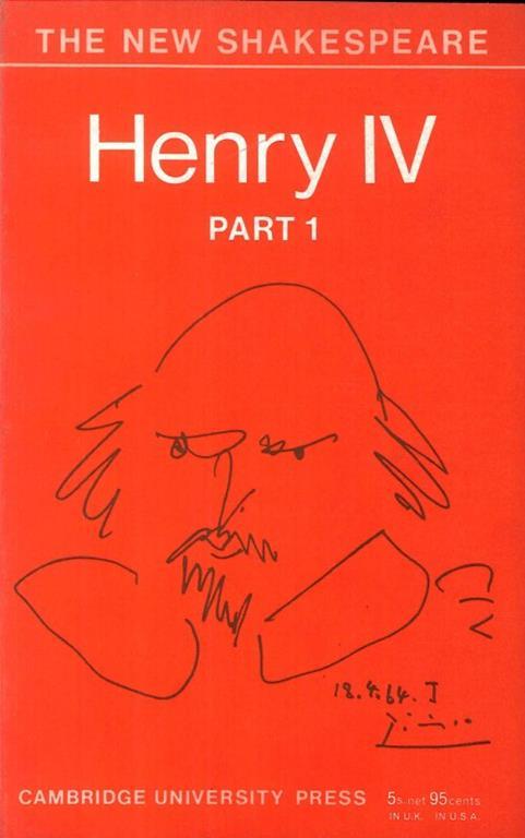 The first Part of the History of King Henry IV - copertina