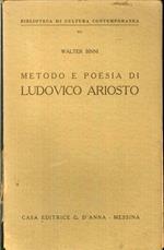 Metodo e poesia di Ludovico Ariosto