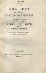 Sonetti alla Nobilissima Signora Marchesa Teresa Saibante nata Marchesa Muselli. Si aggiunge un'Ode dello stesso al Conte Giulio Perticari