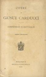 Confessioni e battaglie. Terza edizione