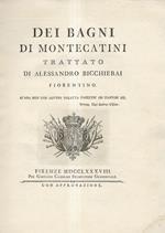 Dei Bagni di Montecatini trattato di Alessandro Bicchierai