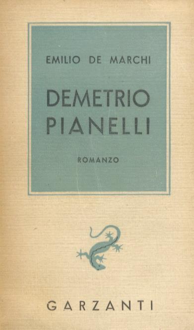 Demetrio Pianelli. Romanzo - Emilio De Marchi - copertina