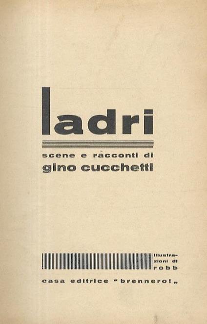 L' dri. Scene e racconti - Gino Cucchetti - copertina