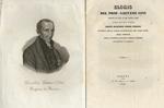 Elogio del prof. Gaetano Savi morto in Pisa il 28 aprile 1844. Scritto dal socio attuale signor marchese Cosimo Ridolfi