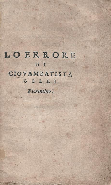 Libreria antiquaria Gozzini