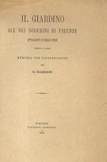 Il giardino già dei Soderini di Firenze, attualmente di Emilio Forini, presso San Salvi. Memoria con illustrazioni per G. Gargani