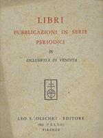 Libri, pubblicazioni in serie, periodici in esclusività di vendita
