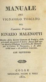 Manuale del vignaiolo toscano