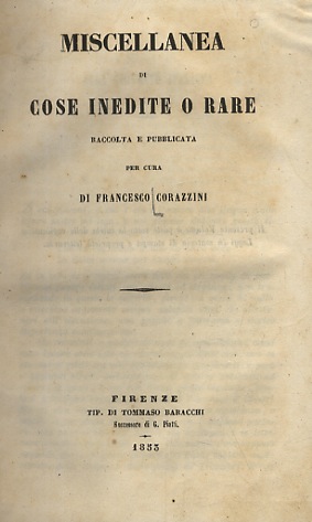 Libreria antiquaria Gozzini