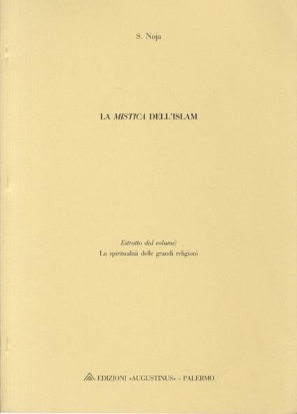 La mistica dell'Islam - Sergio Noja - copertina