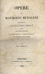 Opere. Vol. I. Parte 1a -volume sesto