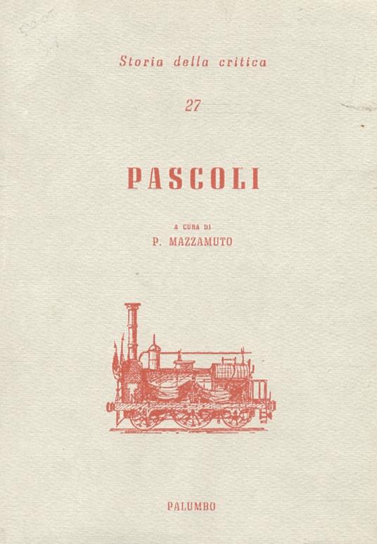 Pascoli - Pietro Mazzamuto - copertina