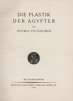 Die Plastik der Ägypter
