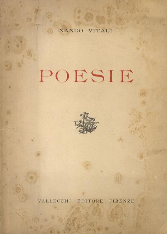 Poesie - Nando Vitali - copertina
