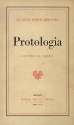 Protologia. Preludio al sapere