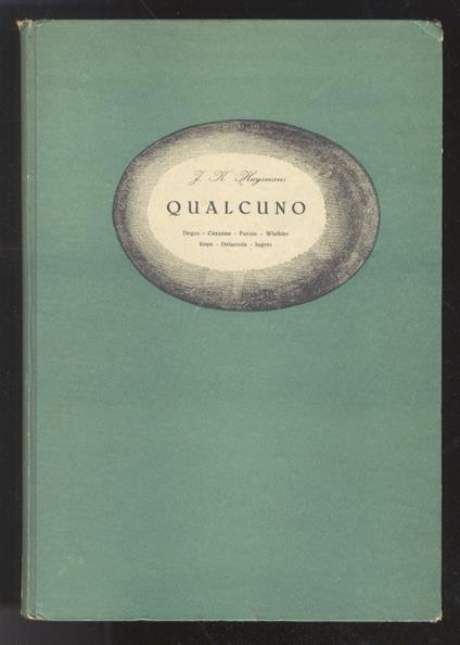 Qualcuno. Degas. Cézanne. Forain. Wisthler. Rops. Delacroix. Ingres. Introduzione e traduzione di Libero de Libero - Joris-Karl Huysmans - copertina